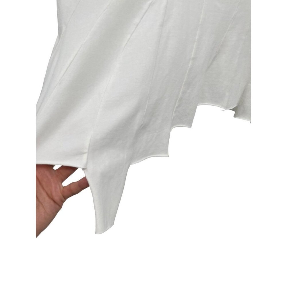 Ivan Grundahl Designer Solid White Sleeveless V N… - image 7